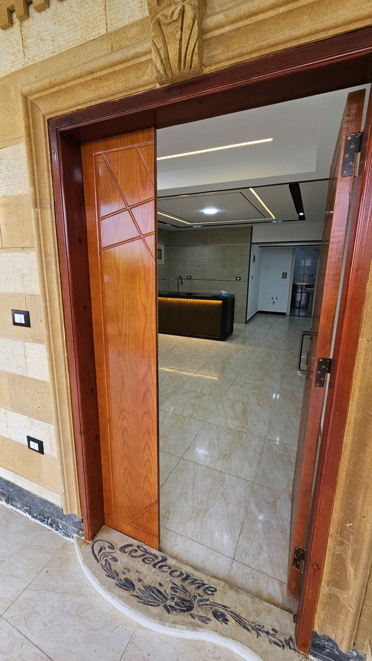 شاليه ارضي بحديقة للبيع بالتقسيط في الساحل الشمالي قرية بدر تشطيب الترا سوبر لوكس ولاستلام فوررري 