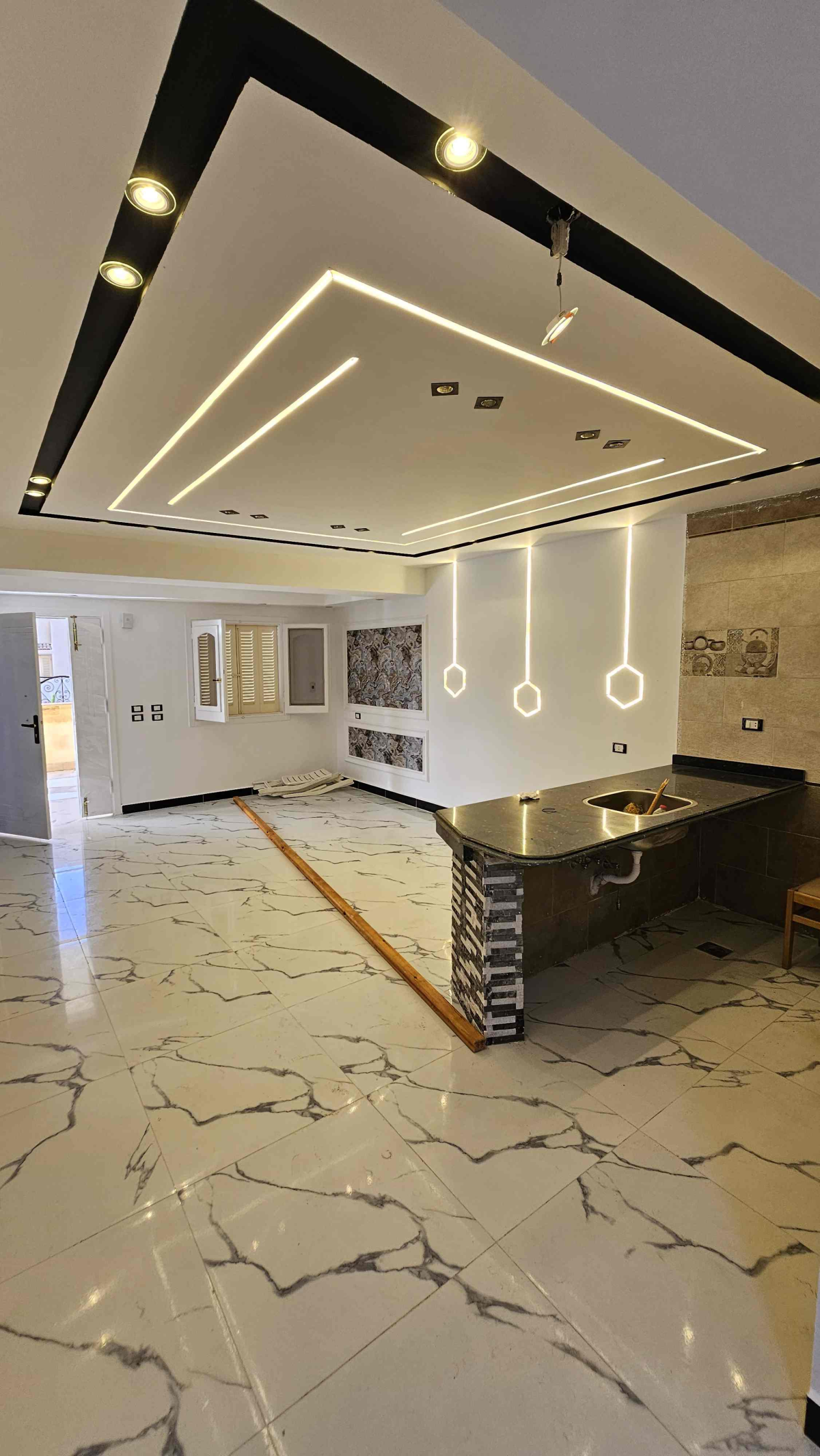 شاليه ارضي بحديقة للبيع بالتقسيط في قرية بدر الساحل الشمالي تشطيب الترا سوبر لوكس ولاستلام فوررري 