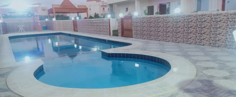 شاليه تاني علوي فيو حمام السباحه قرية الروضة الكيلو 71 الساحل الشمالي
