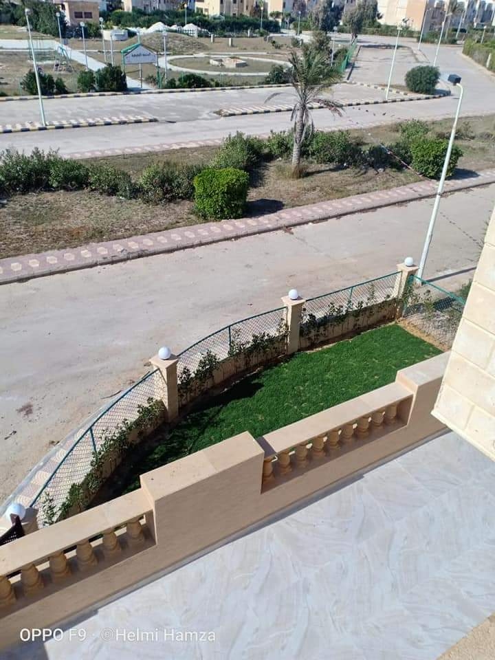 شالية بقرية بدر  متر² ثاني علوى بروف